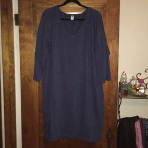 Old Navy Blue French terry dress